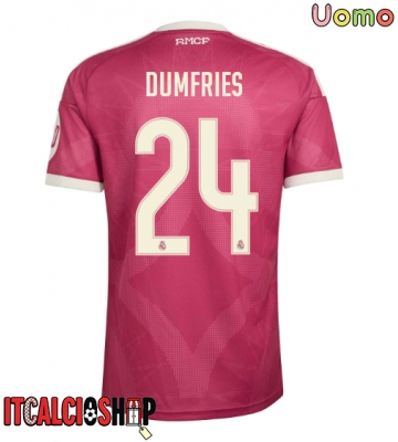 Real Madrid Denzel Dumfries #24 Terza Maglia 2026-27 Manica Corta